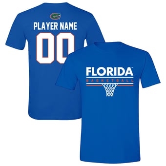 Unisex Royal Florida Gators Collegiate Men's Basketball NIL Pick-A-Player T-Shirt