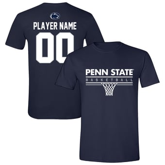 Unisex Navy Penn State Nittany Lions Collegiate Men's Basketball NIL Pick-A-Player T-Shirt