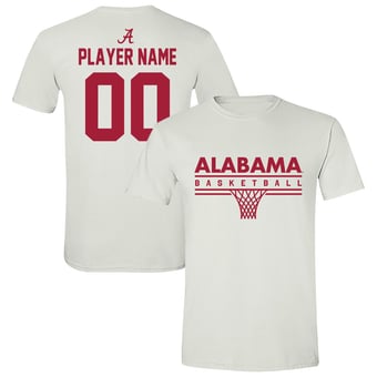 Unisex White Alabama Crimson Tide Collegiate Women's Basketball NIL Pick-A-Player T-Shirt