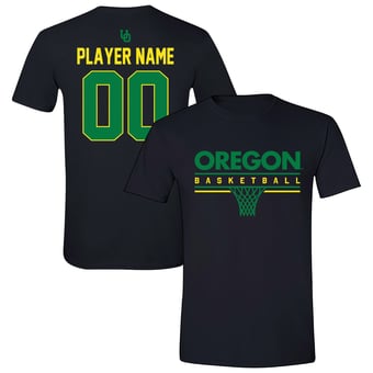 Unisex Black Oregon Ducks Collegiate Women's Basketball NIL Pick-A-Player T-Shirt