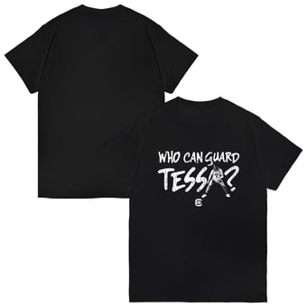 Unisex Black South Carolina Gamecocks Collegiate Women's Basketball Tessa Johnson Who Can Guard Tessa? T-Shirt