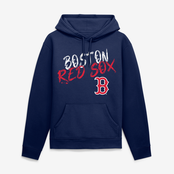 Men's Navy Boston Red Sox Hustle Hoodie