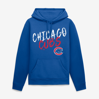 Men's Royal Chicago Cubs Hustle Hoodie