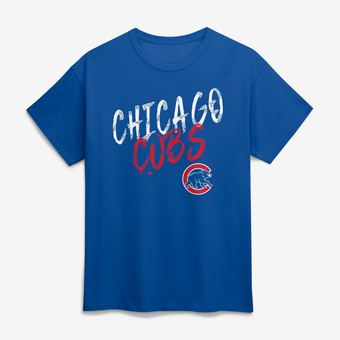Men's Royal Chicago Cubs Hustle T-Shirt