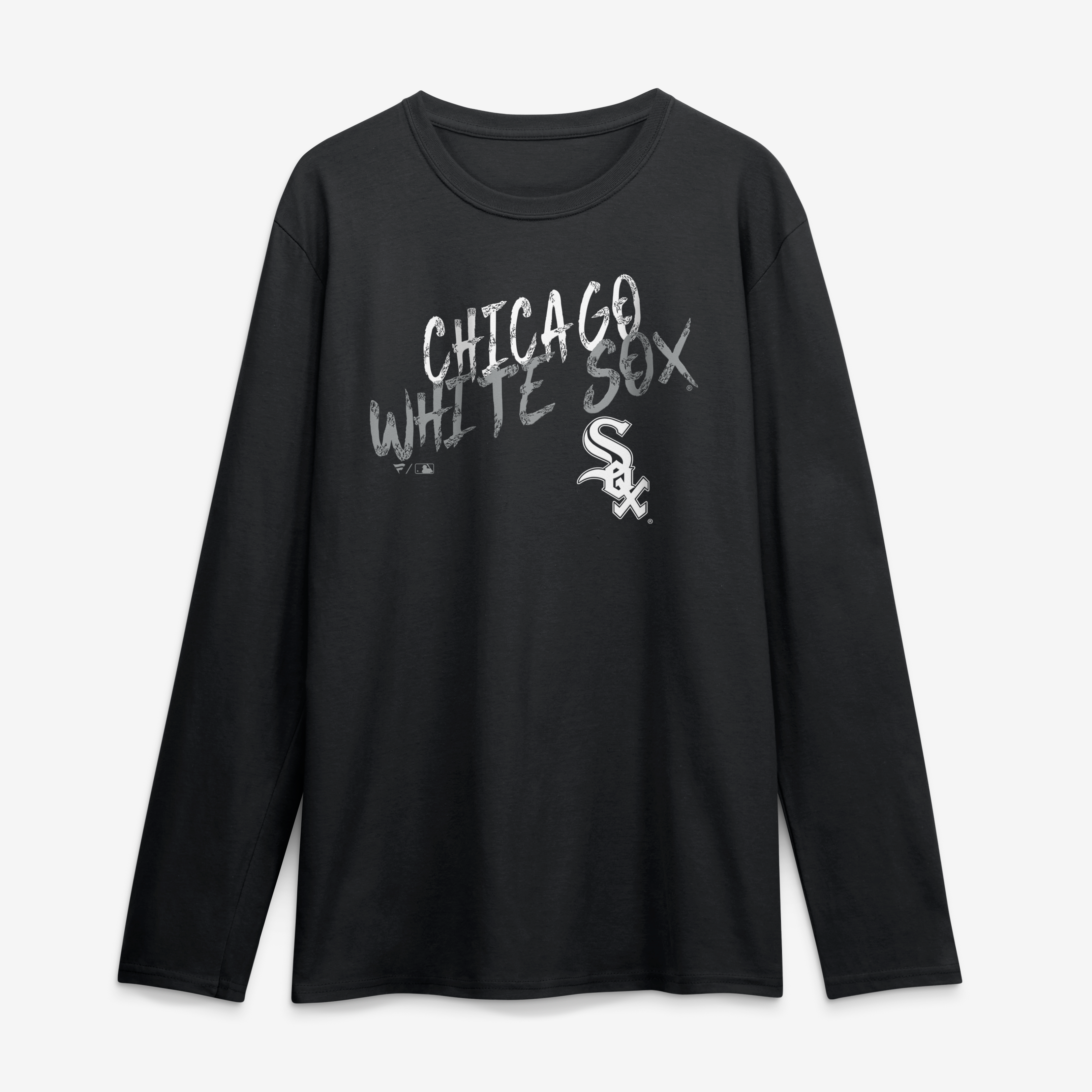 Men's Black Chicago White Sox Hustle Long Sleeve T-Shirt