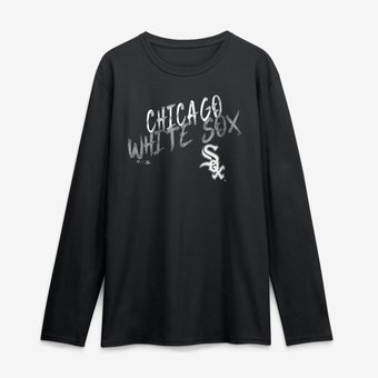 Men's Black Chicago White Sox Hustle Long Sleeve T-Shirt