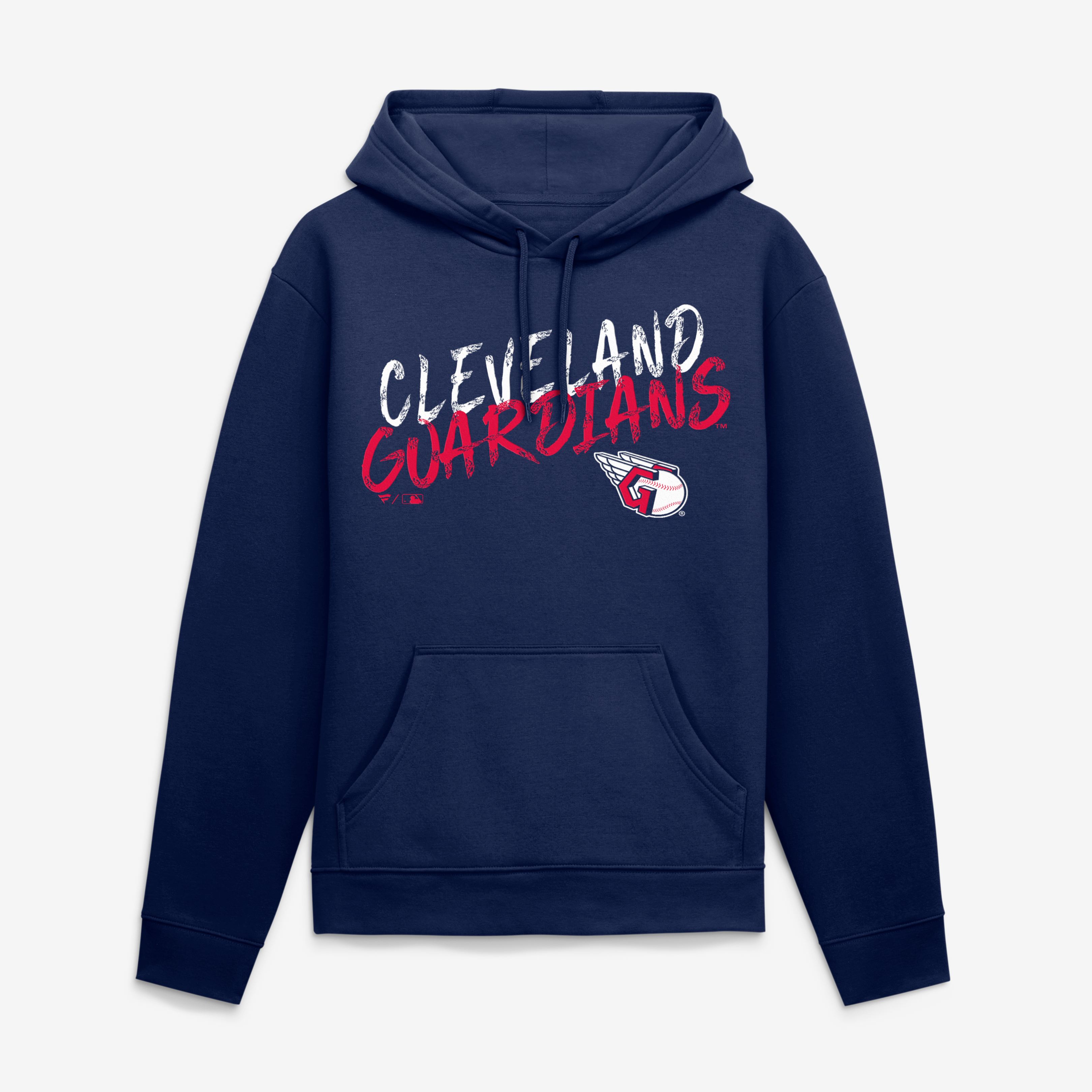 Men's Navy Cleveland Guardians Hustle Hoodie