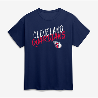 Men's Navy Cleveland Guardians Hustle T-Shirt