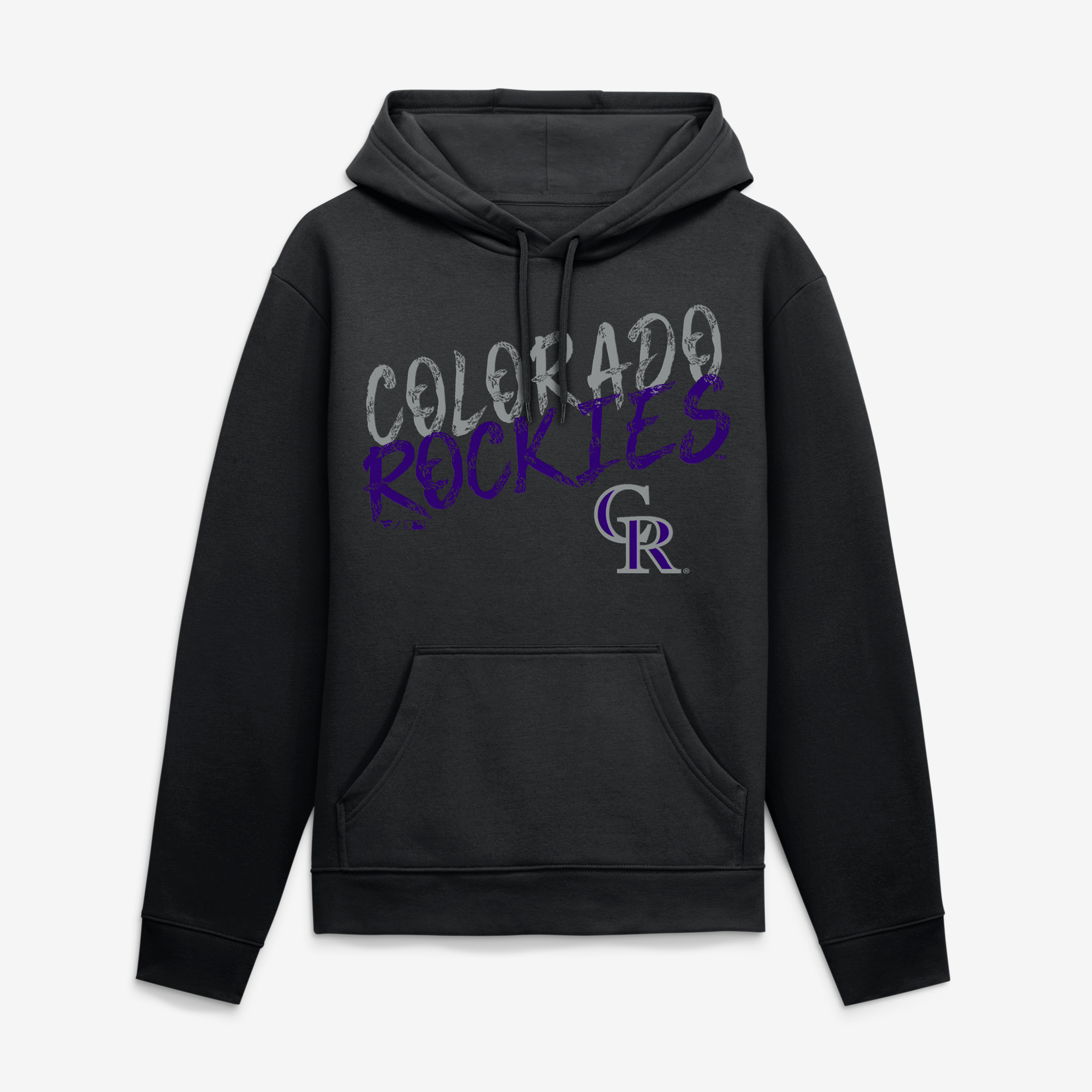 Men's Black Colorado Rockies Hustle Hoodie