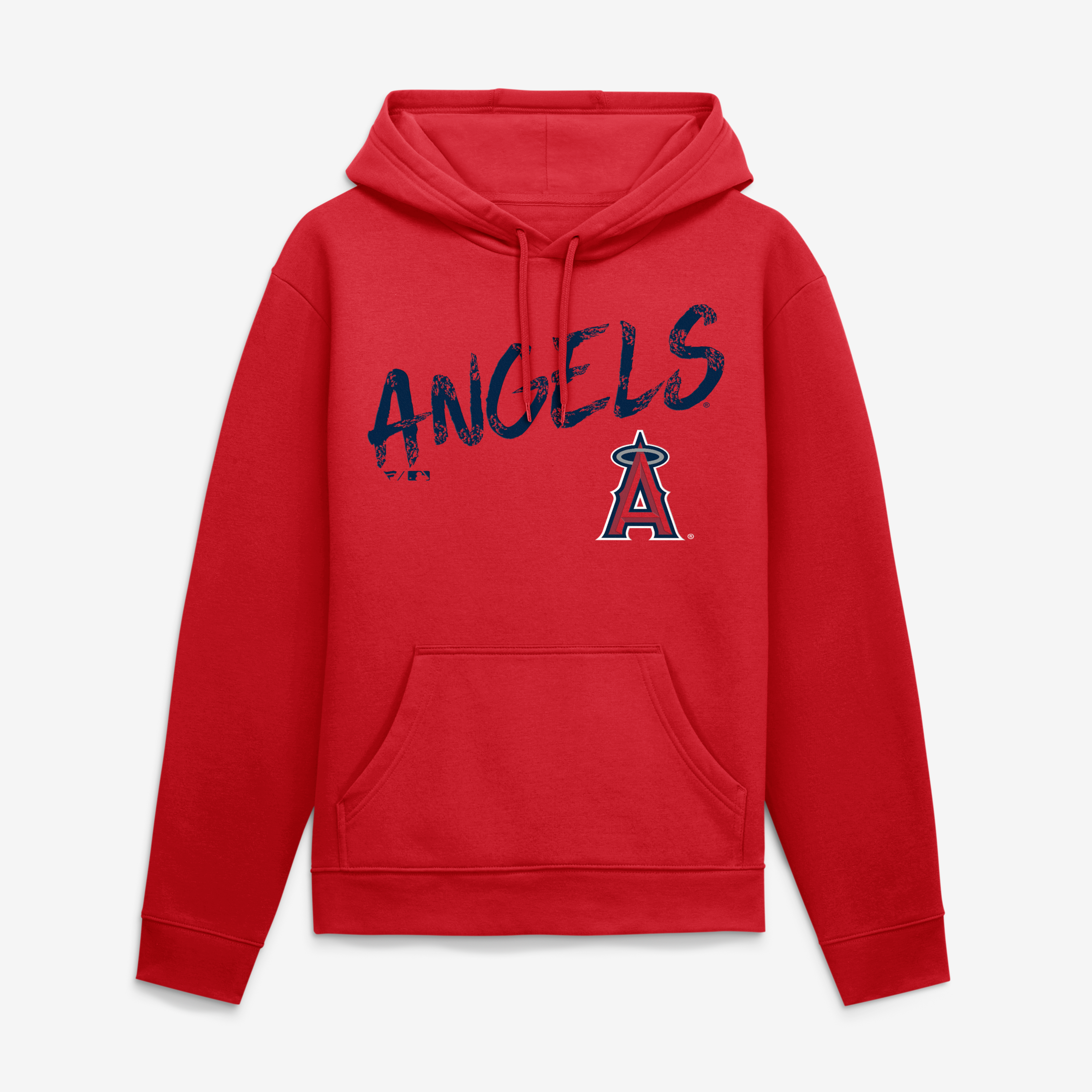 Men's Red Los Angeles Angels Hustle Hoodie