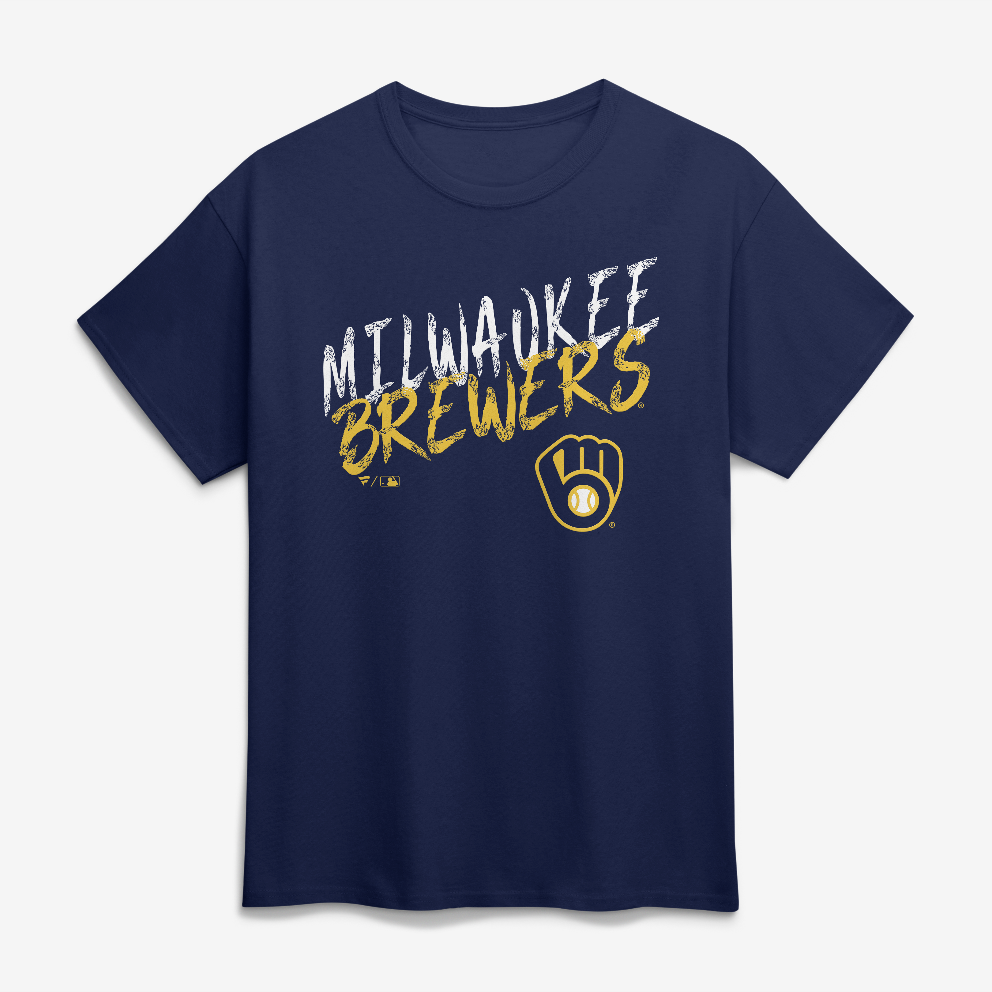 Men's Navy Milwaukee Brewers Hustle T-Shirt