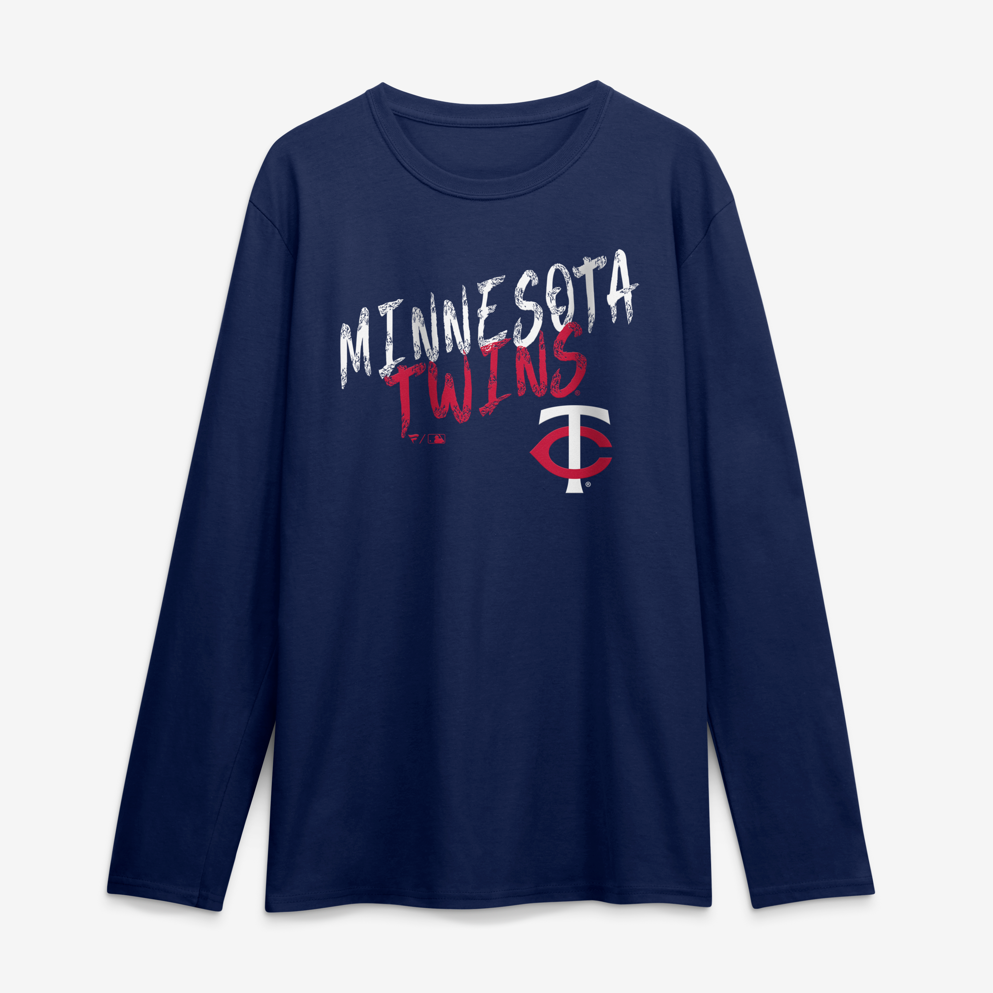 Men's Navy Minnesota Twins Hustle Long Sleeve T-Shirt