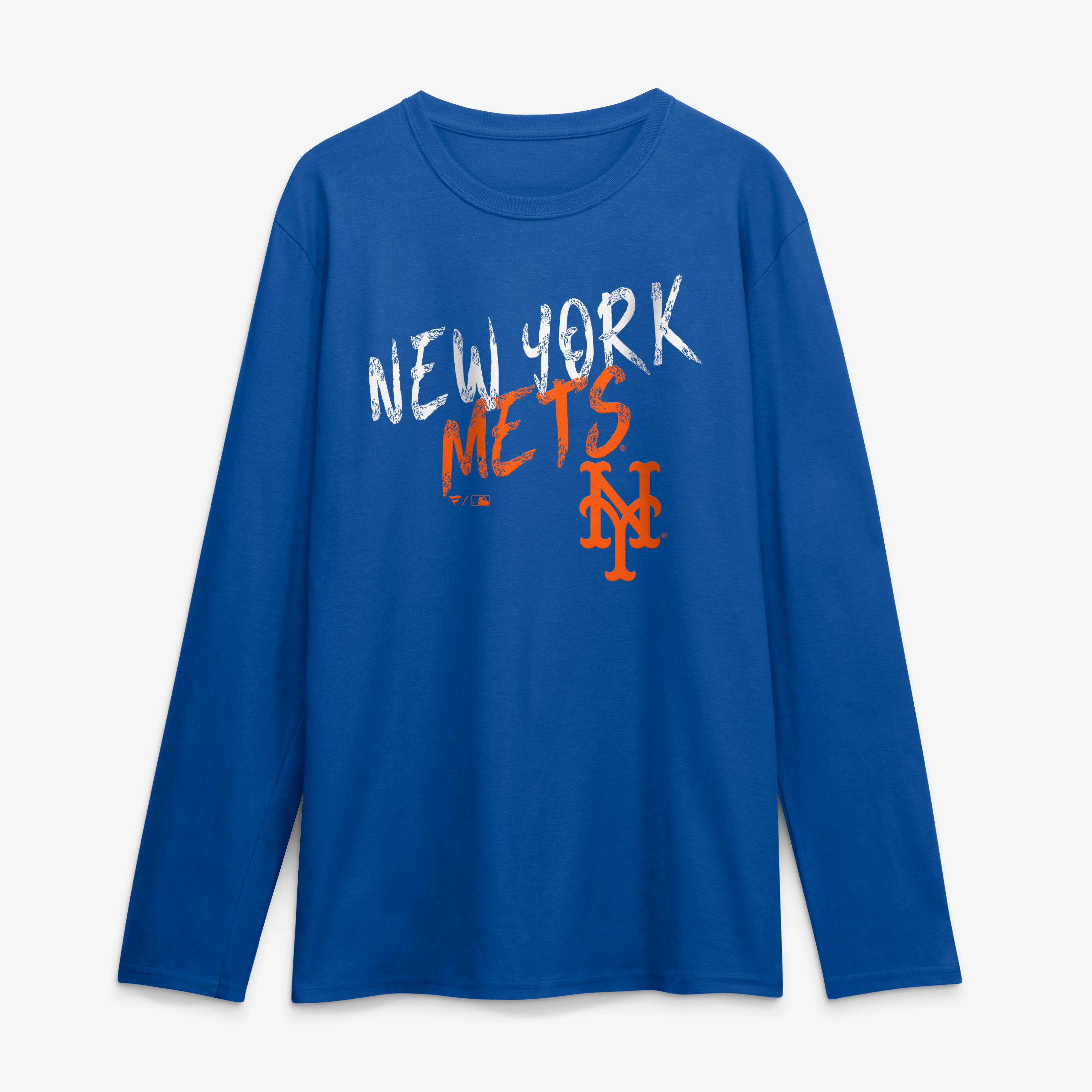 Men's Royal New York Mets Hustle Long Sleeve T-Shirt