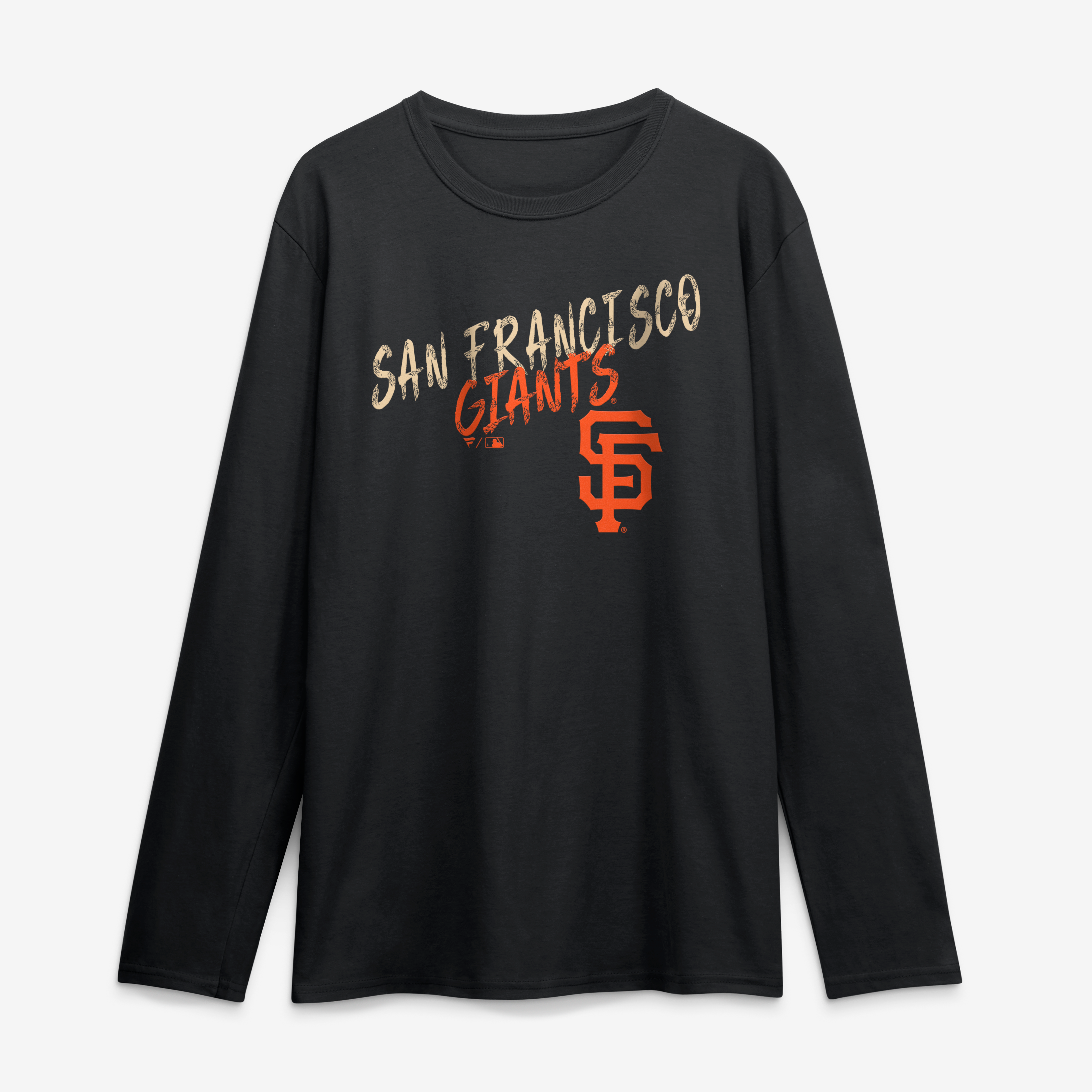 Men's Black San Francisco Giants Hustle Long Sleeve T-Shirt