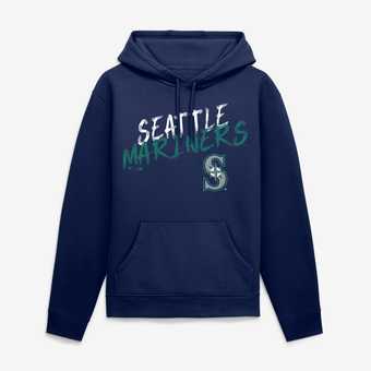 Men's Navy Seattle Mariners Hustle Hoodie