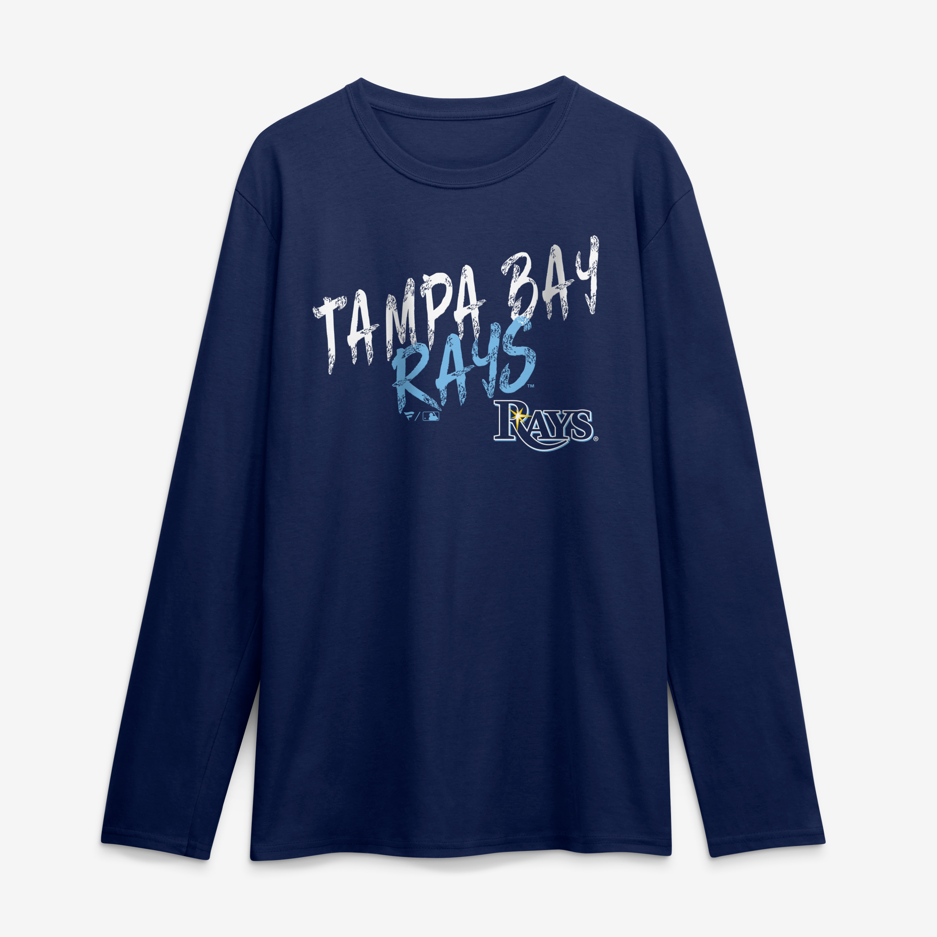 Men's Navy Tampa Bay Rays Hustle Long Sleeve T-Shirt