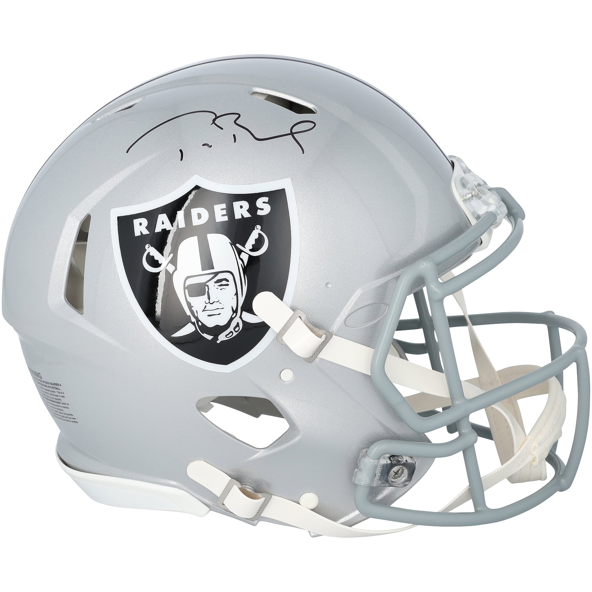 Tom Brady Las Vegas Raiders Autographed Riddell Speed Authentic Helmet