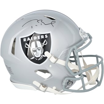 Tom Brady Las Vegas Raiders Autographed Riddell Speed Authentic Helmet