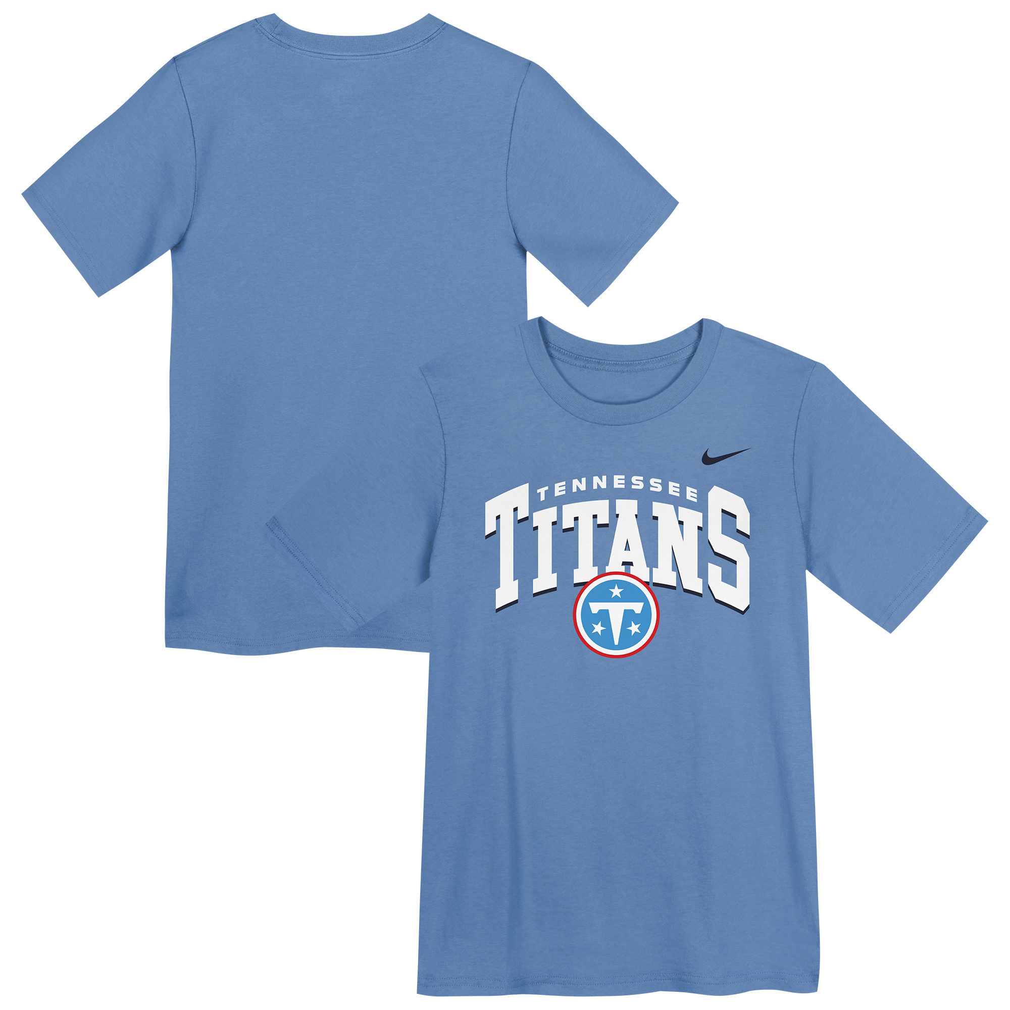 Nike Preschool Light Blue Tennessee Titans Edge Enforcer T-Shirt - Light Blue