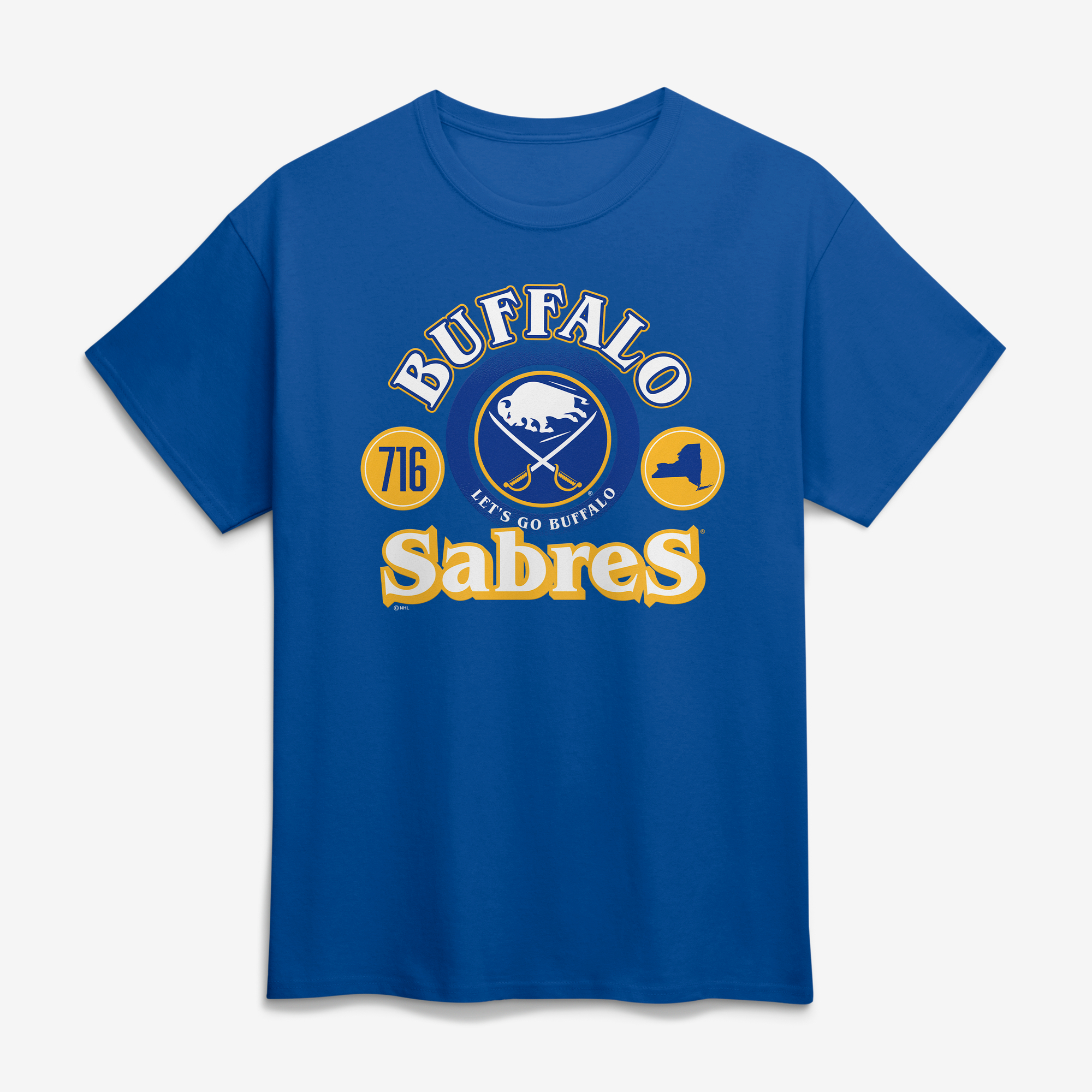 Men’s Royal Buffalo Sabres Arch Class T-Shirt Men’s Royal Buffalo Sabres Arch Class T-Shirt