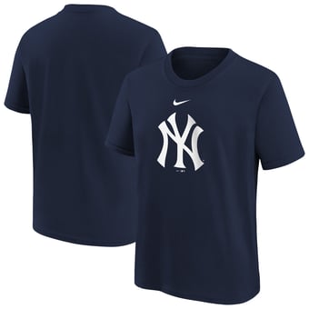 Youth Nike  Navy New York Yankees Large Logo T-Shirt