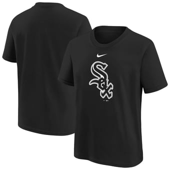 Youth Nike  Black Chicago White Sox Large Logo T-Shirt