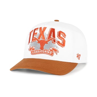 Men's '47 White Texas Longhorns Prime Play Hitch Adjustable Hat