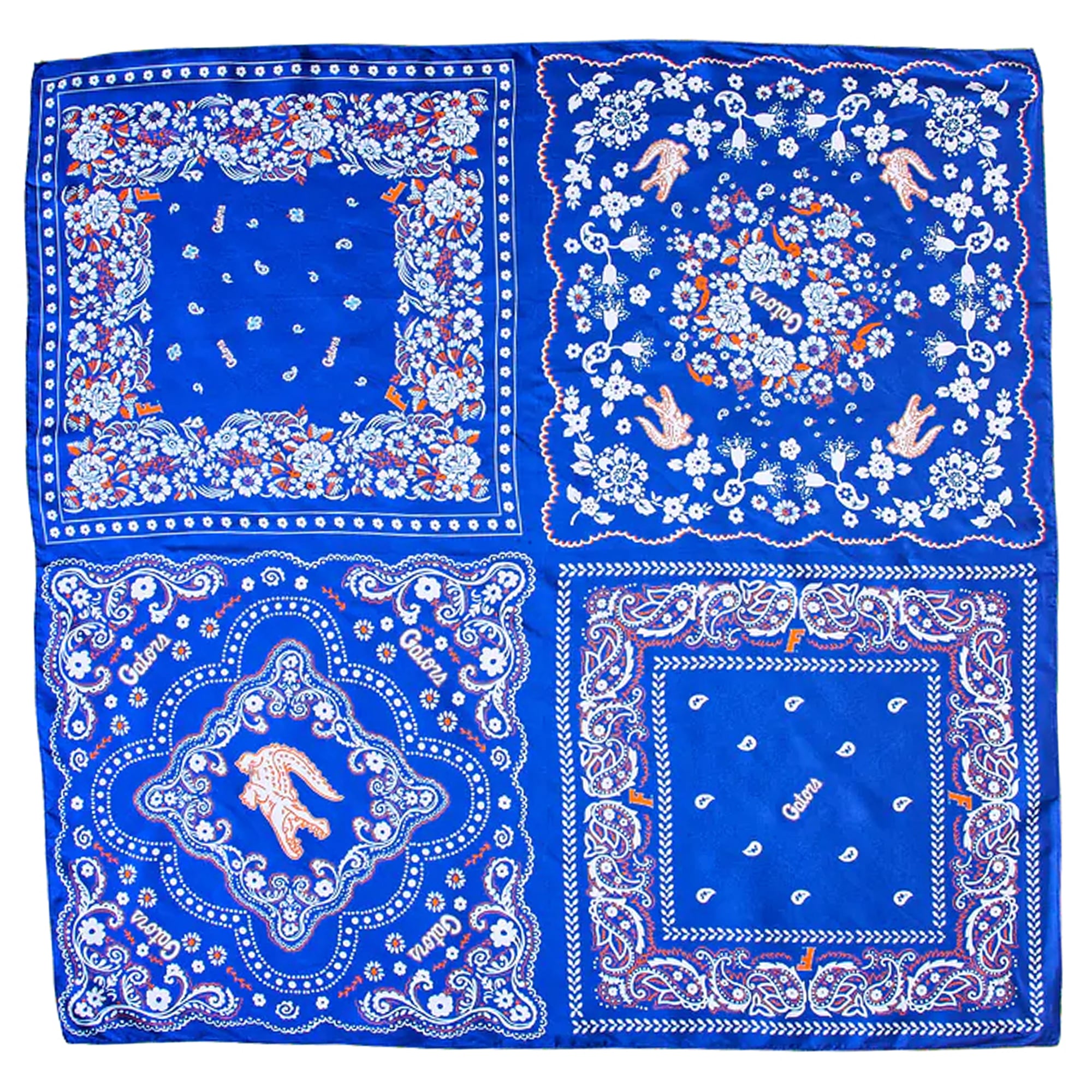 Smith & Quinn Florida Gators Square Silk Scarf