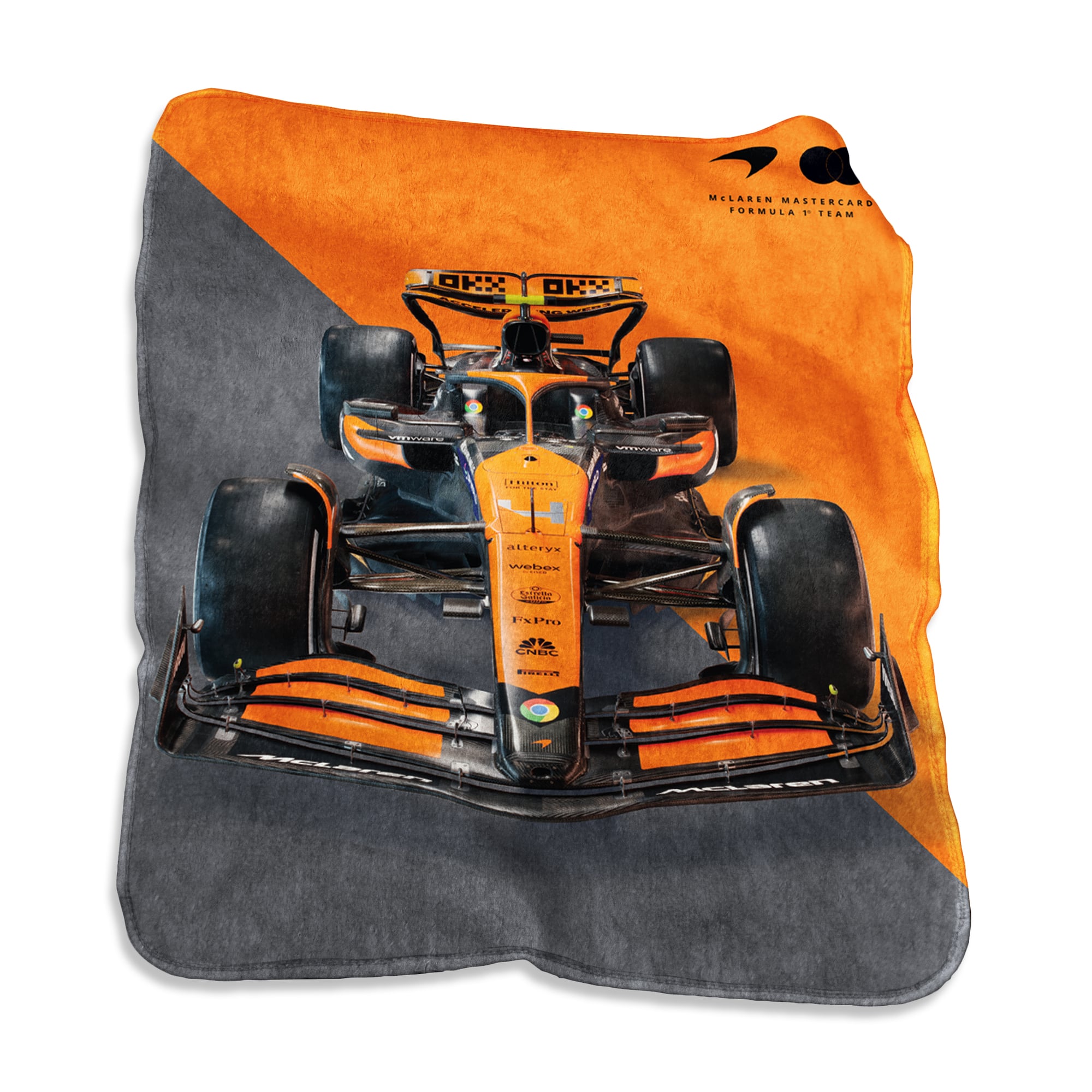 Logo Brands McLaren F1 Team Raschel Throw