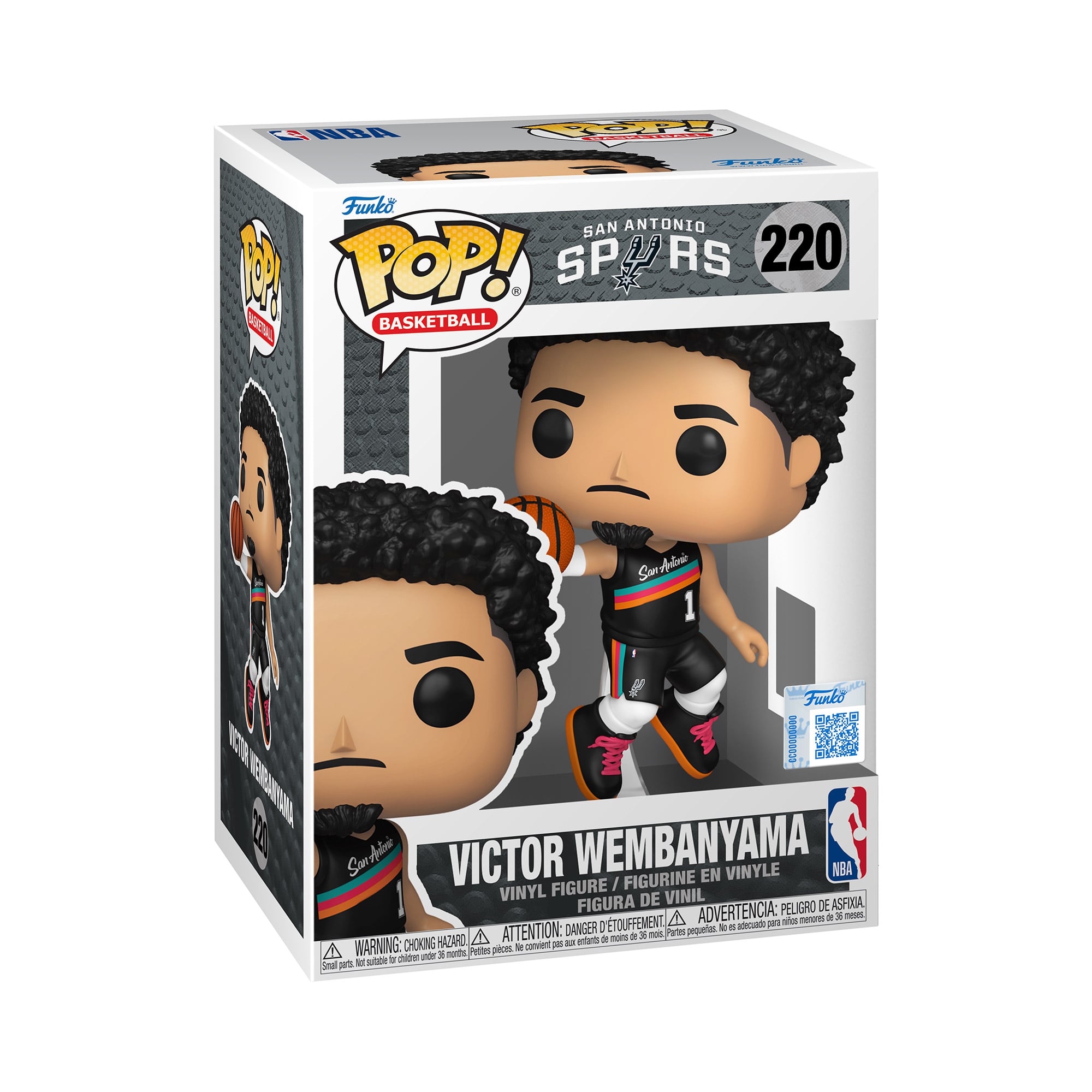 San Antonio Spurs Victor Wembanyama Exclusive Funko POP! Vinyl Figure