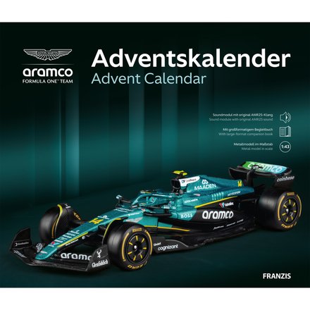 Aston Martin F1 Build Your Own Model Advent Calendar