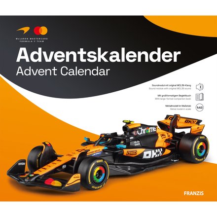 McLaren Build Your Own Model Advent Calendar