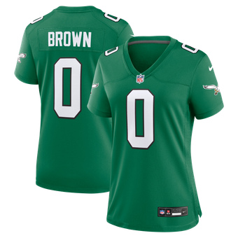 Women's Nike Marquise Brown  Kelly Green Philadelphia Eagles Alternate Game Jersey