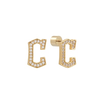Cleveland Guardians Glam Day Post Back Earrings