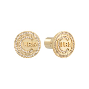 Chicago Cubs Glam Day Post Back Earrings