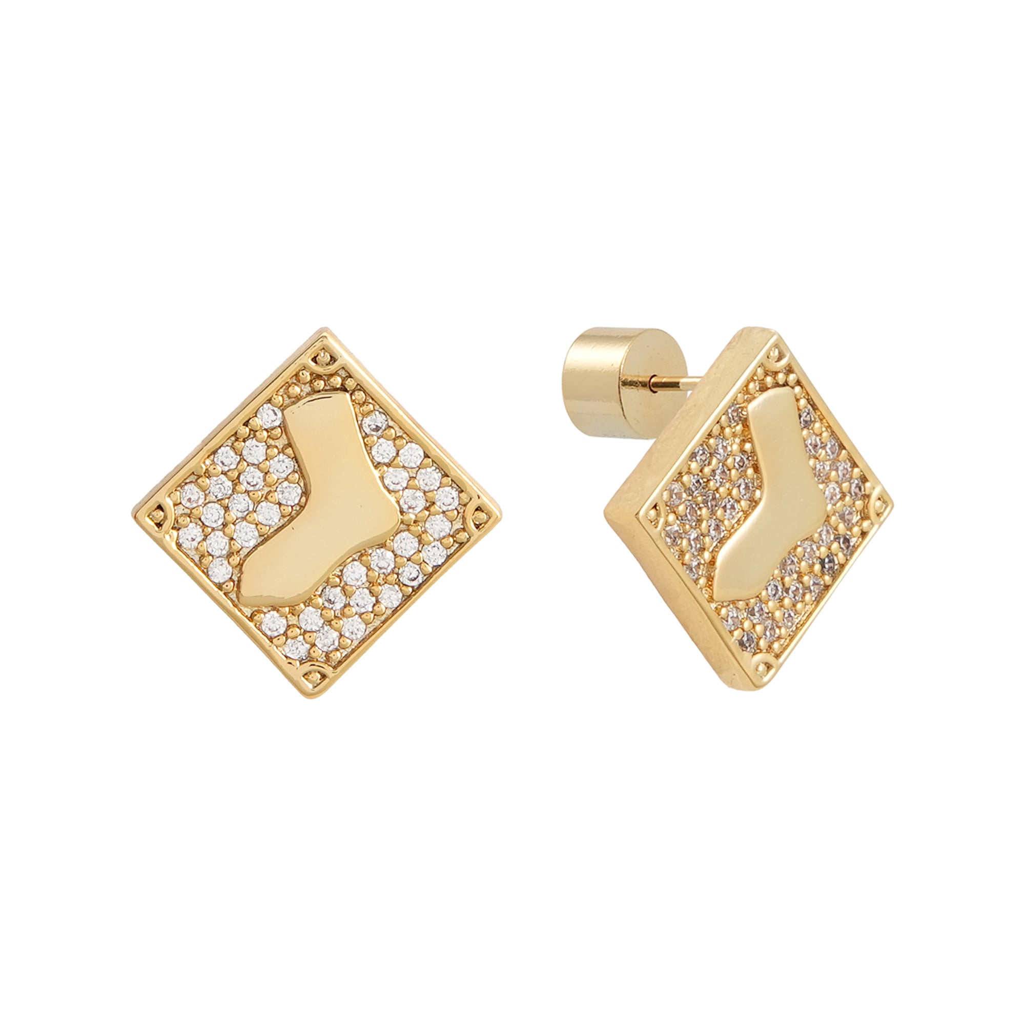 Chicago White Sox Glam Day Post Back Earrings