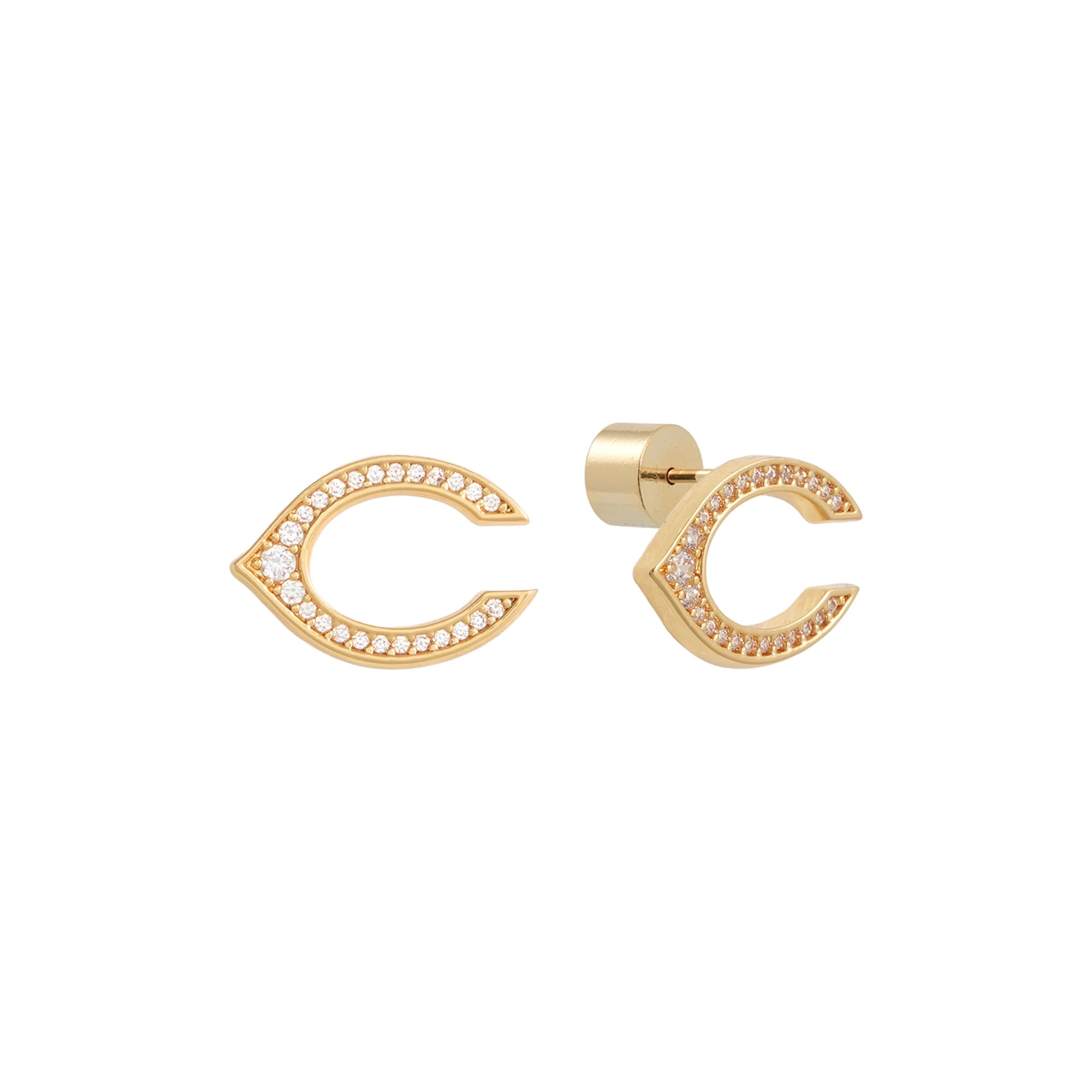 Cincinnati Reds Glam Day Post Back Earrings