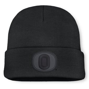 Men's Nike Black Oregon Ducks Origin of Speed Cuffed Knit Hat