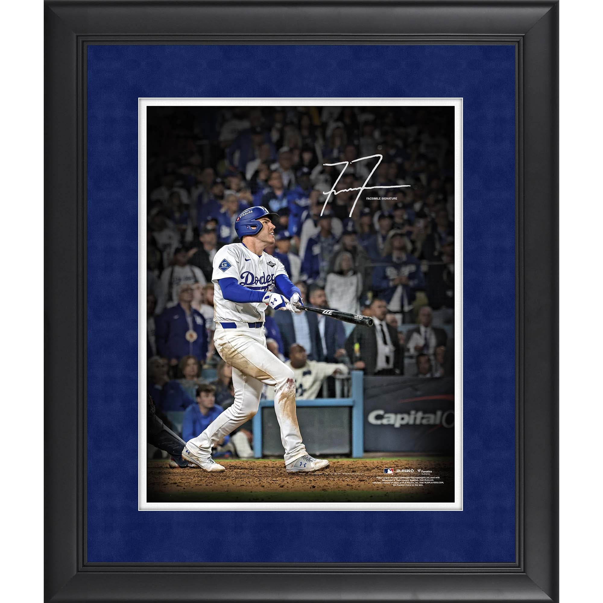 Freddie Freeman Los Angeles Dodgers Facsimile Signature Framed 11" x 14" Spotlight Photograph