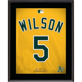 Jacob Wilson Athletics 10.5" x 13" Jersey Number Sublimated Player Plaque