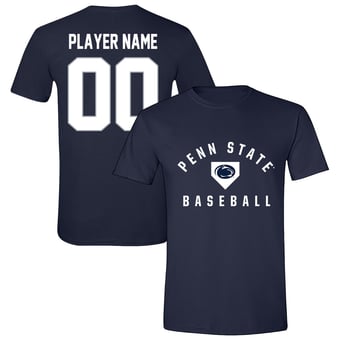 Unisex Navy Penn State Nittany Lions Collegiate Baseball T-Shirt