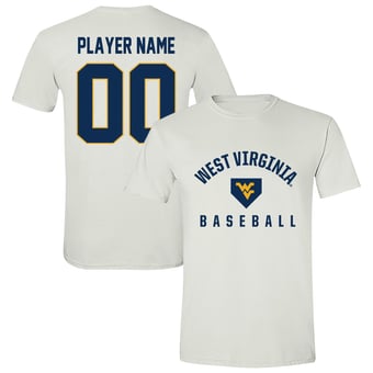 Unisex White West Virginia Mountaineers Collegiate Baseball T-Shirt