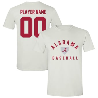 Unisex White Alabama Crimson Tide Collegiate Baseball T-Shirt