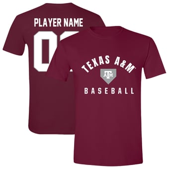 Unisex Maroon Texas A&M Aggies Collegiate Baseball T-Shirt