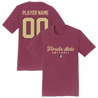 Unisex Garnet Florida State Seminoles Collegiate Softball T-Shirt