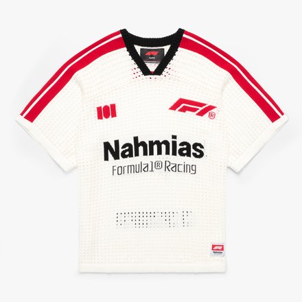 Unisex NAHMIAS x F1 White Jersey