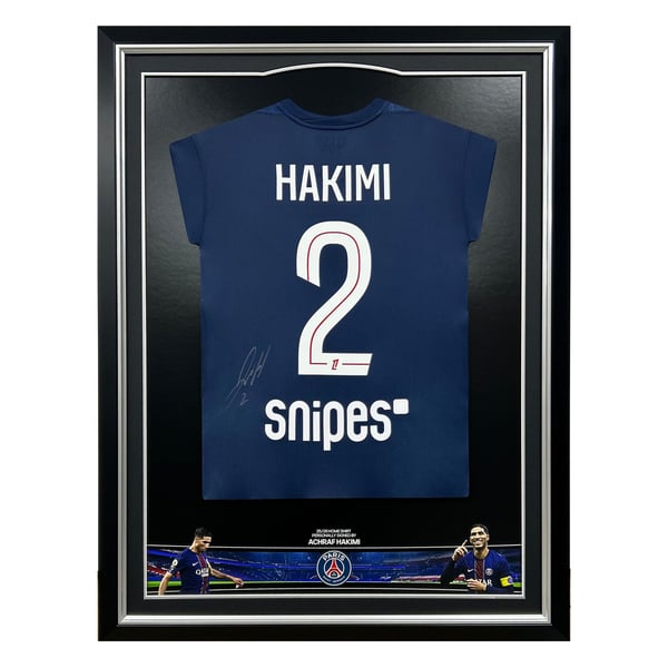Maillot domicile Paris Saint-Germain 25/26 signé - Hakimi