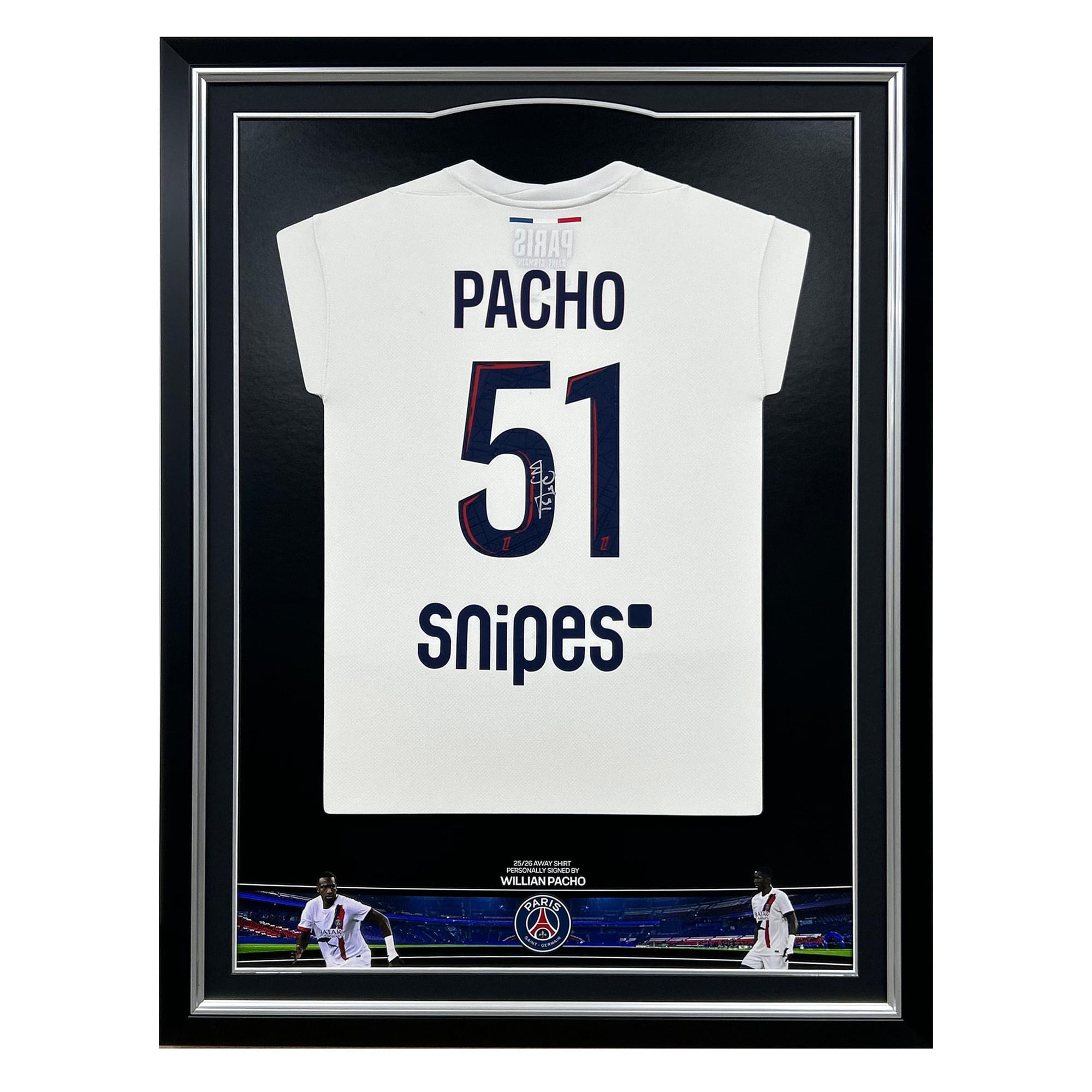 Maillot extérieur 2025-2026 du Paris Saint-Germain - Pacho