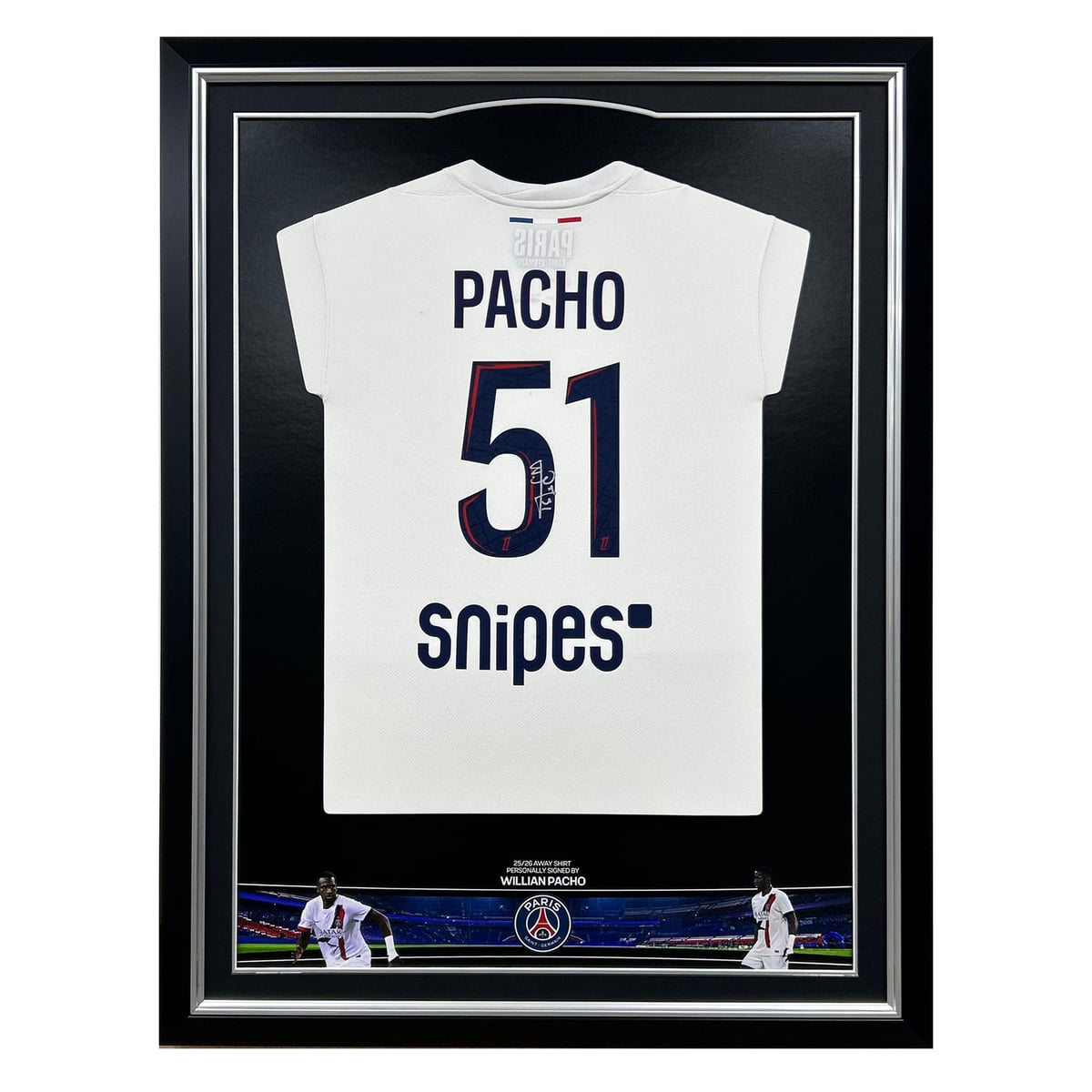 Maillot extérieur 2025-2026 du Paris Saint-Germain - Pacho