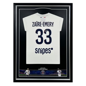 Maillot extérieur Paris Saint-Germain 25/26 signé - Warren Zaire-Emery, vue 1